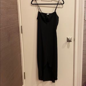 La Vi Black Slip Dress Size XS